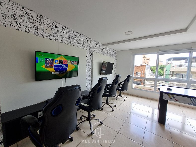 Apartamento decorado e aconchegante no Guarujá