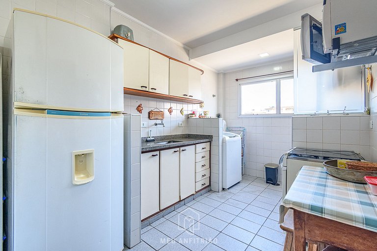 Apartment with washing machine near Praia Grande