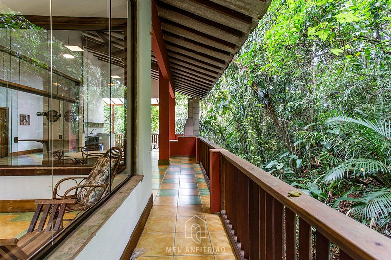 Casa alto padrão na Praia de Iporanga no Guarujá