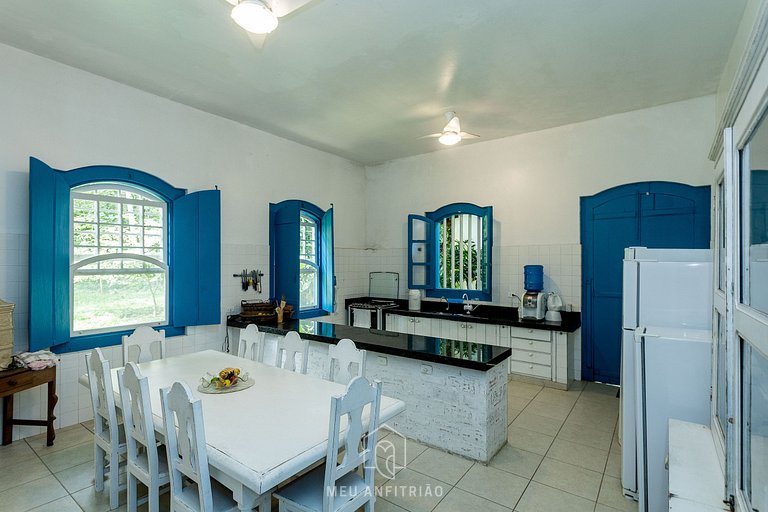 Casa com piscina perto da Praia Domingas Dias