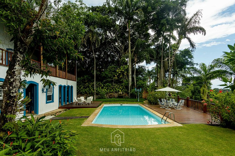 Casa com piscina perto da Praia Domingas Dias