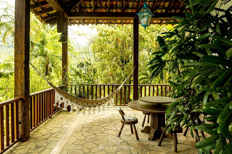 Casa com piscina perto da Praia Domingas Dias