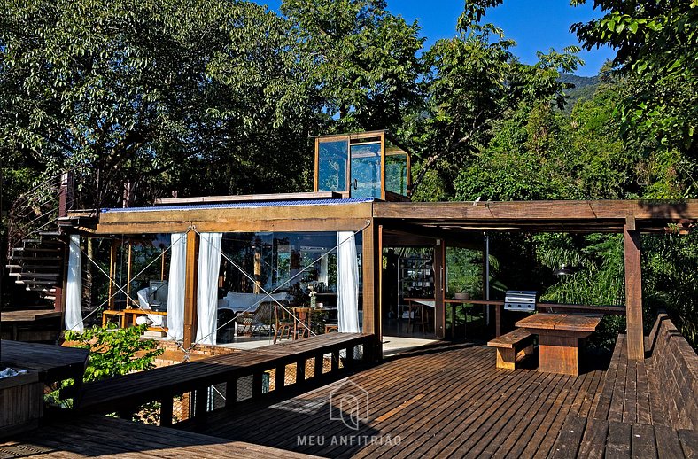 Casa de luxo com jacuzzi perto da Porto São Pedro