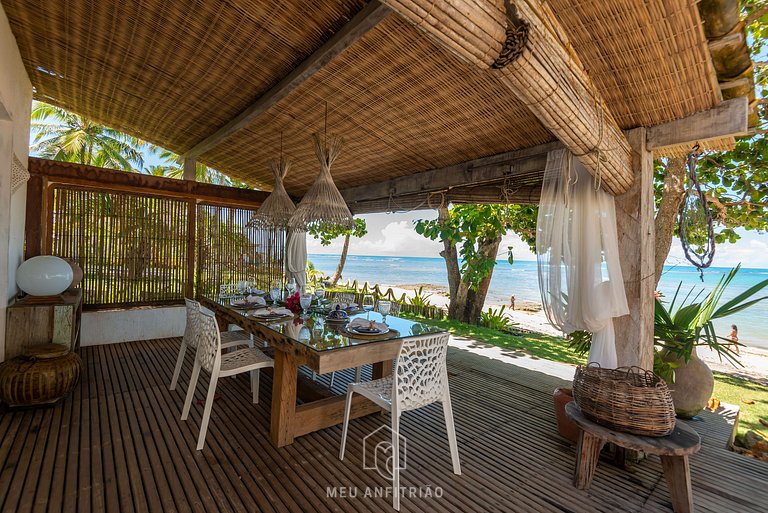 Casa sofisticada na Praia do Espelho na Bahia