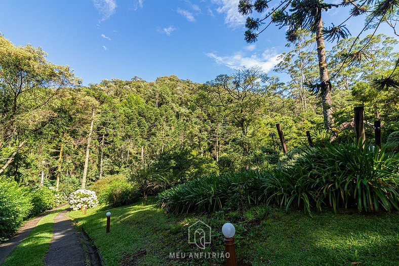 Chalet w/ thermal sheets and TV in Vale do Lajeado