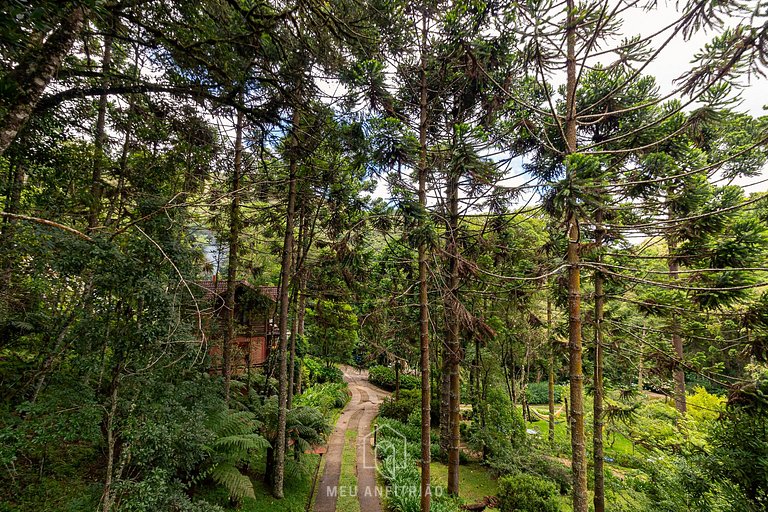 Chalet w/ thermal sheets and TV in Vale do Lajeado