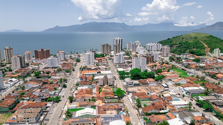 Churrasqueira e lazer perto da praia Martim de Sá