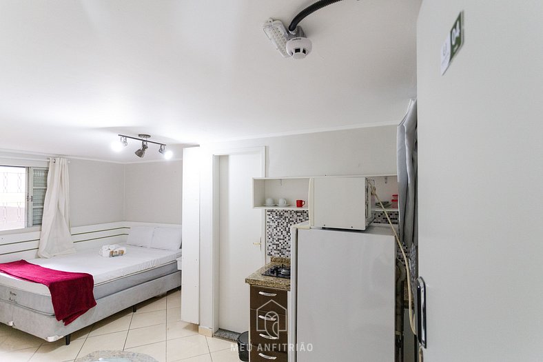 Comfort, kitchen and Smart TV near Berrini Av.