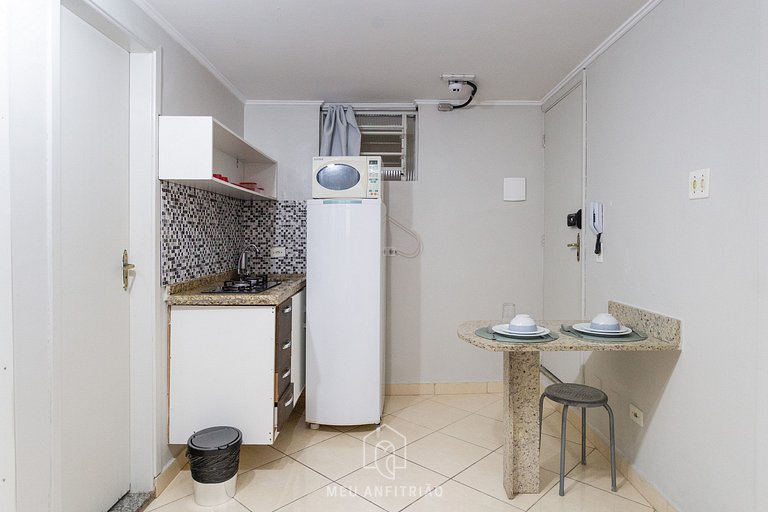 Comfort, kitchen and Smart TV near Berrini Av.