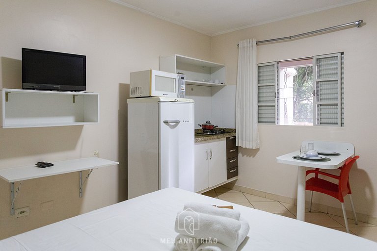 Comfortable studio with kitchen near Berrini Av.