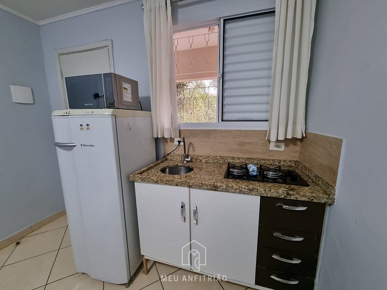 Comfortable studio with Smart TV near the airport