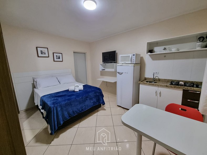 Comfortable suite with kitchen near Berrini Av.