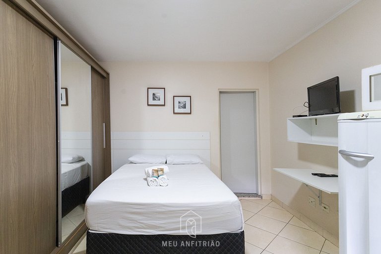 Comfortable suite with kitchen near Berrini Av.