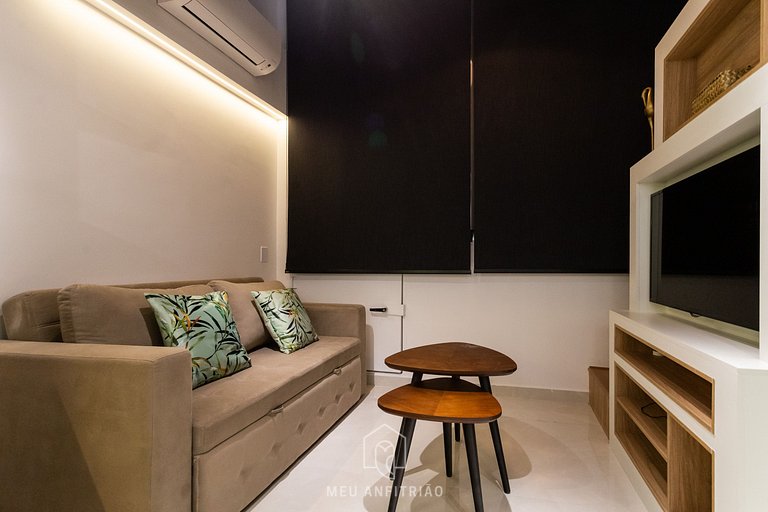 Duplex para 4 pessoas perto do metrô Vila Madalena