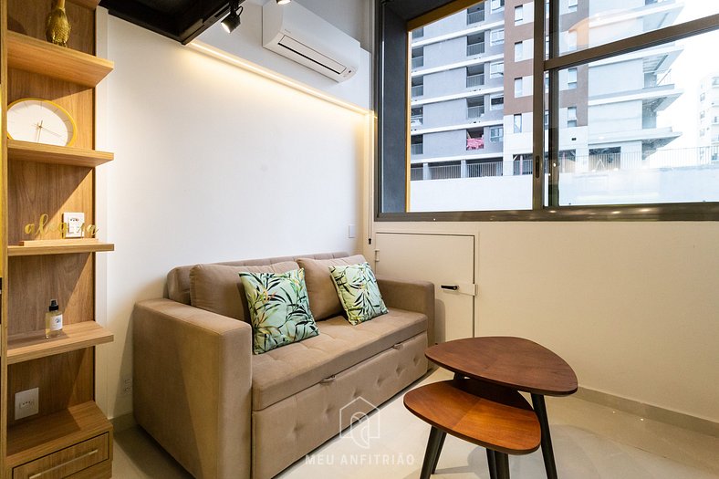 Duplex with WI-FI near Vila Madalena subway