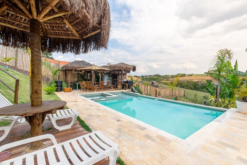 Farm with pool and leisure in Araçoiaba da Serra