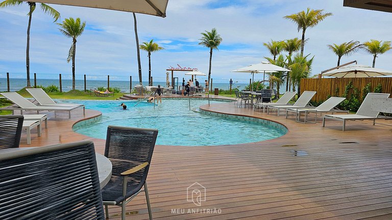 House in the Marluá condo in front of the beach