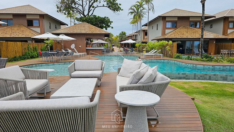 House in the Marluá condo in front of the beach