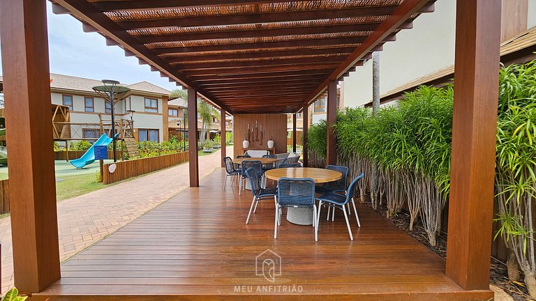 House in the Marluá condo in front of the beach