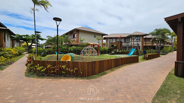 House in the Marluá condo in front of the beach