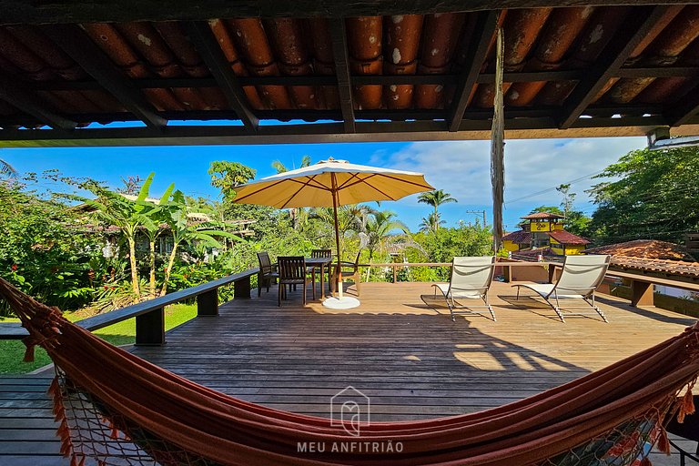 House with barbecue near Maresias beach