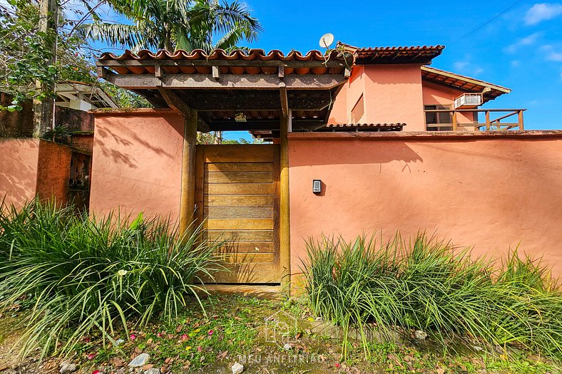 House with barbecue near Maresias beach