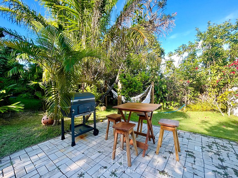 House with pool and view of Praia do Espelho