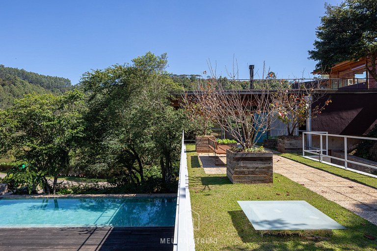 House with pool, hot tub and mountain views