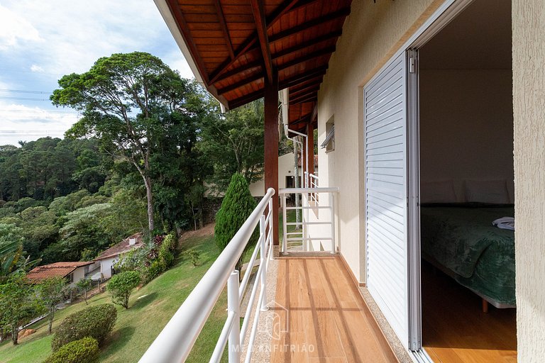 Large suite with fan and views of Cantareira