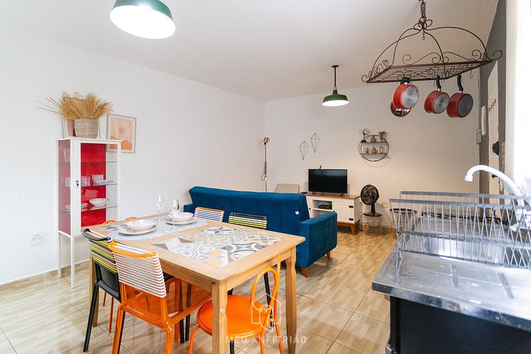 Loft for 4 people near Santa Cecília subway