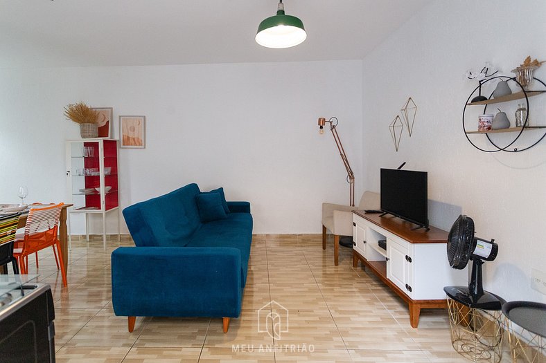 Loft for 4 people near Santa Cecília subway