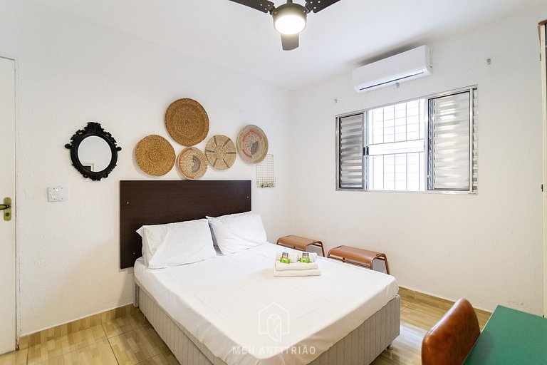 Loft for 4 people near Santa Cecília subway