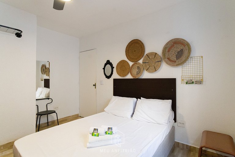 Loft for 4 people near Santa Cecília subway