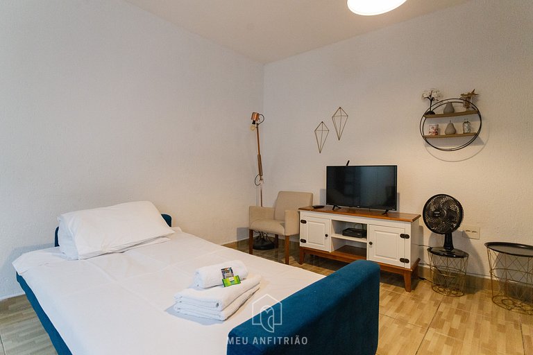 Loft for 4 people near Santa Cecília subway