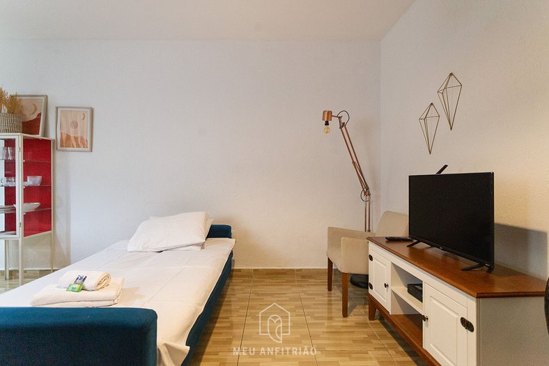 Loft for 4 people near Santa Cecília subway