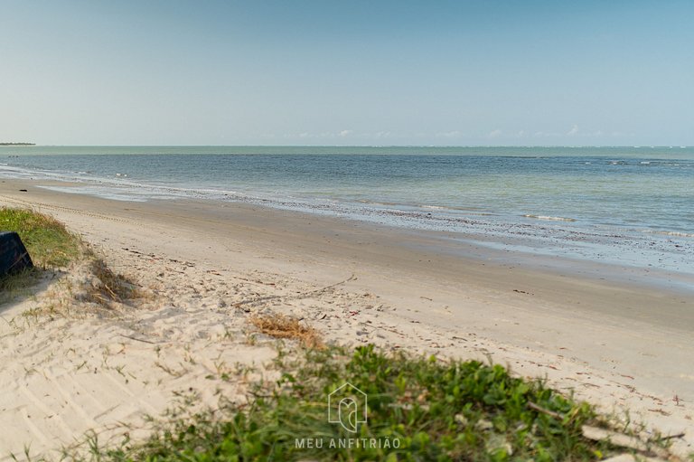 Maravilhosa casa pé na areia em Itamaracá