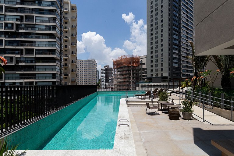 New, complete studio 50m from Vila Madalena subway