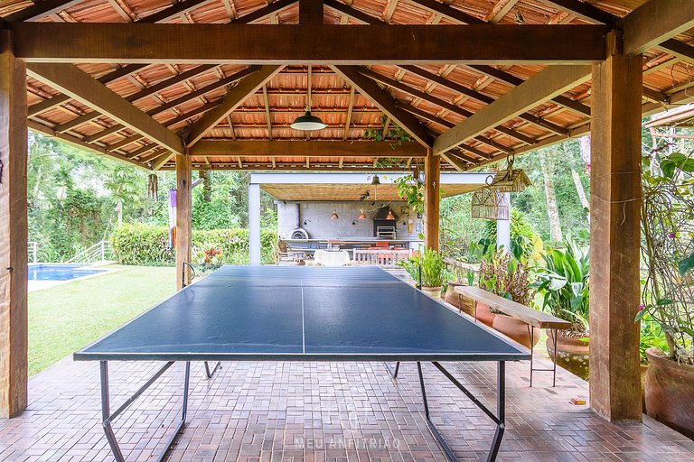 Ranch with pool & wood-fired sauna in Teresópolis