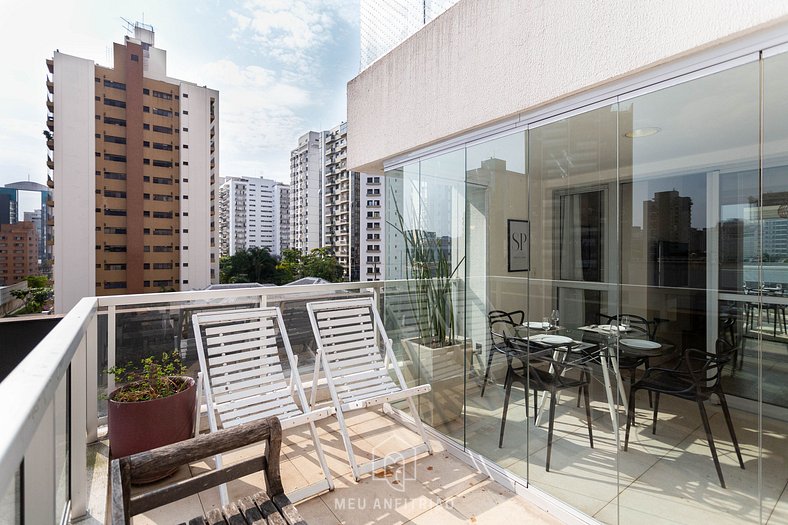 Studio with garage near Shopping. Ibirapuera