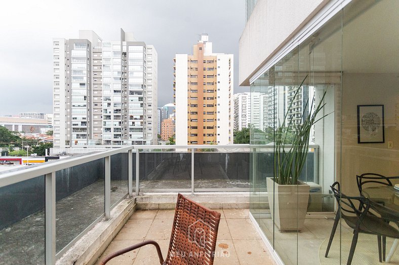 Studio with garage near Shopping. Ibirapuera