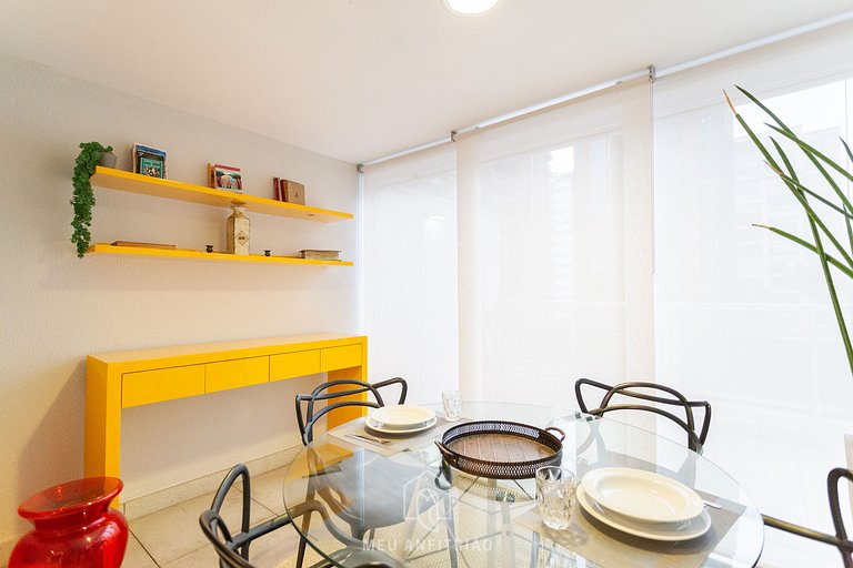 Studio with garage near Shopping. Ibirapuera