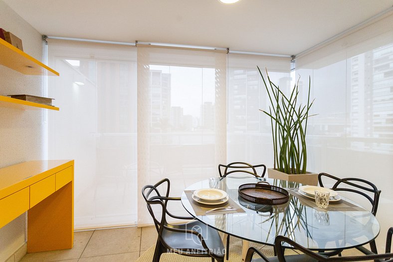 Studio with garage near Shopping. Ibirapuera