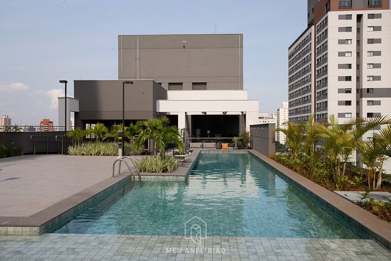 Studio with leisure near the São Paulo Aquarium