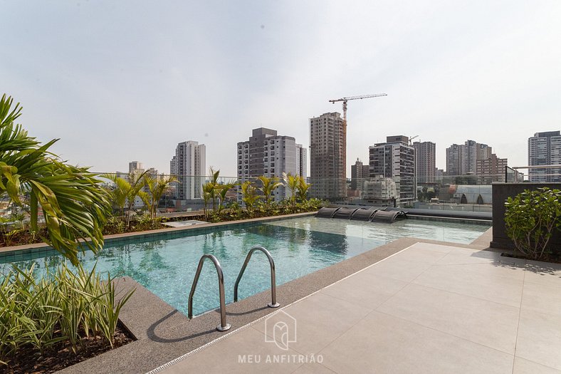 Studio with leisure near the São Paulo Aquarium