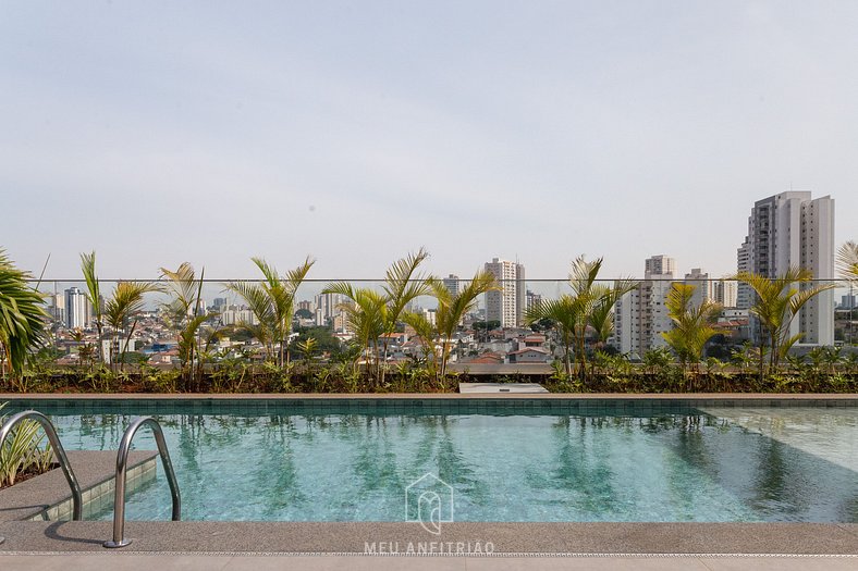 Studio with leisure near the São Paulo Aquarium