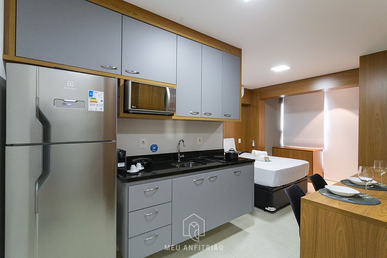 Studio with leisure next to Vila Madalena subway