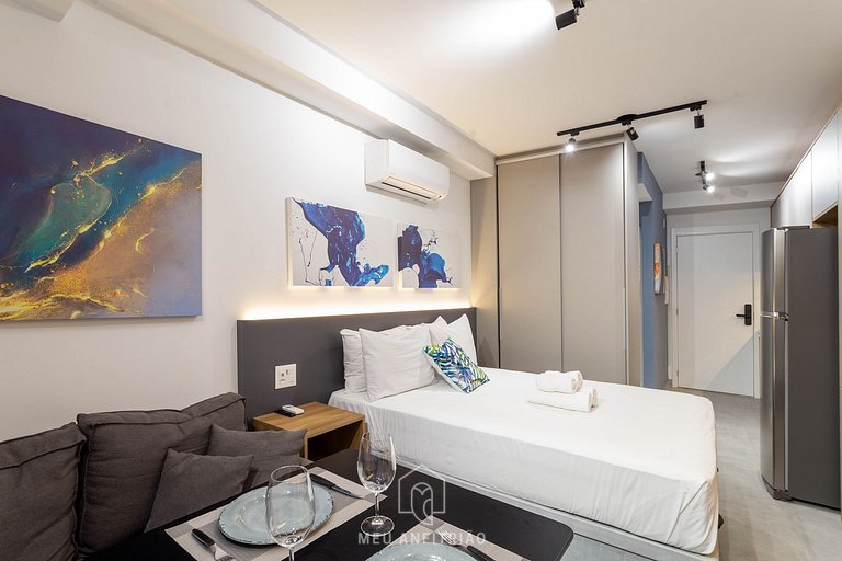 Studio with Smart TV near Campo Belo subway