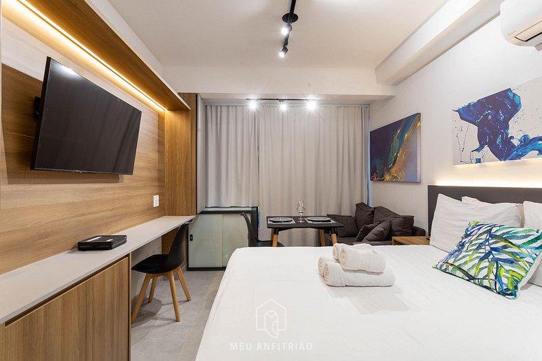 Studio with Smart TV near Campo Belo subway