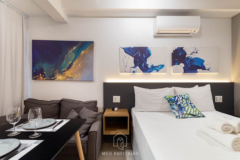 Studio with Smart TV near Campo Belo subway