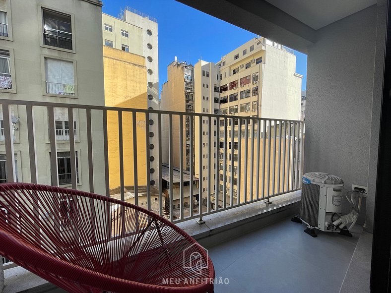 Studio with Smart TV near República subway station